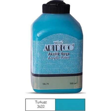 Artdeco Akrilik Boya 500 ml Renk Seçenekli