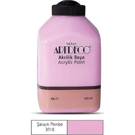 Artdeco Akrilik Boya 500 ml Renk Seçenekli