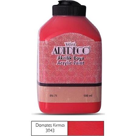 Artdeco Akrilik Boya 500 ml Renk Seçenekli