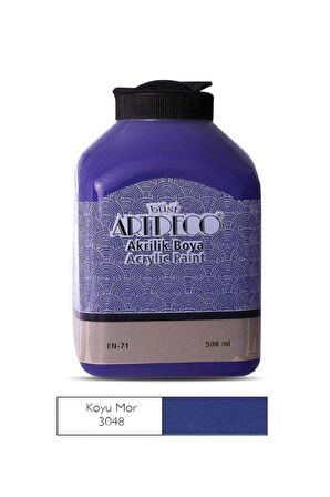 Artdeco Akrilik Boya 500 ml Renk Seçenekli