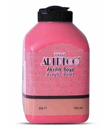 Artdeco Akrilik Boya 500 Ml Pembe - 2 adet