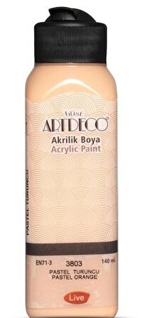 ARTDECO PASTEL AKRİLİK BOYA 140ml TURUNCU 3803