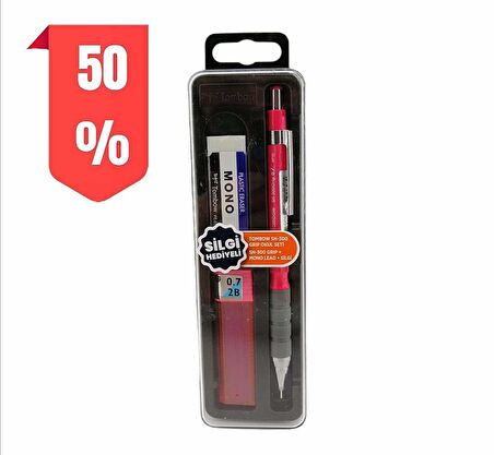 Tombow Pembe Sh-300 Grip 0,7mm P.kutulu Set