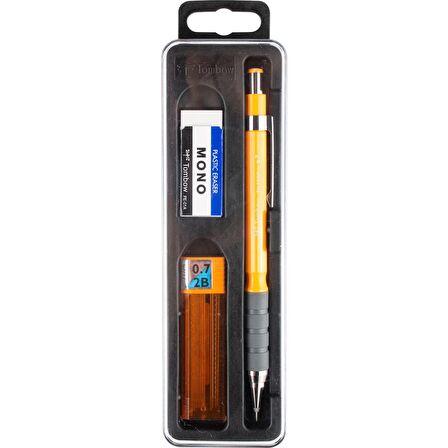 Tombow Turuncu Sh-300 Grip 0.7 mm P.kutulu Set