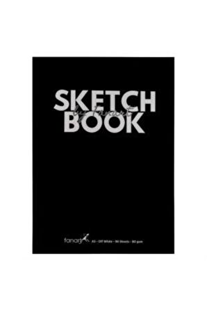 Fanart Academy Sketch Book Sert Kapak Eskiz Defteri 80gr A4 96 Yaprak