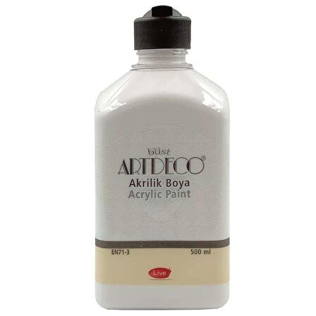 Artdeco Akrilik Boya 500ml Romantik Beyaz 3622