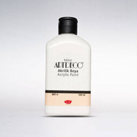 Artdeco Akrilik Boya 500ml Beyaz Porselen 3623