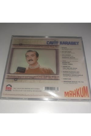CAHIT KARABEY MAHKUM CD ALBUM