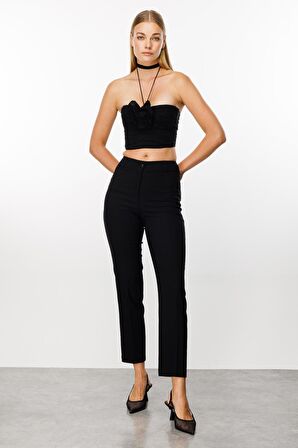 Modailgi Ilg241Pnt04518 Kadın Arka Cep Detaylı Dar Paça Pantolon