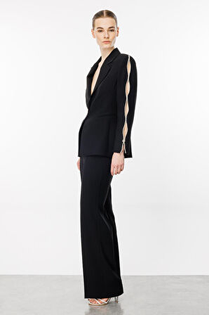 Modailgi Ilg241Pnt04812 Kadın Bol Paça Dokuma Pantolon