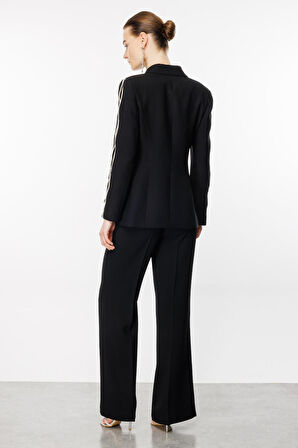 Modailgi Ilg241Pnt04812 Kadın Bol Paça Dokuma Pantolon