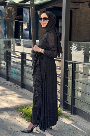 MODAİLGİ Elbise ILG251ELB60012 Siyah