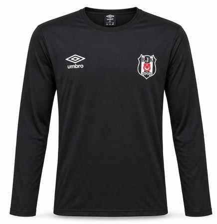 Beşiktaş S.K. Bjk Siyah Forma 26/27 Umbro Uzun Kol Erkek Forma