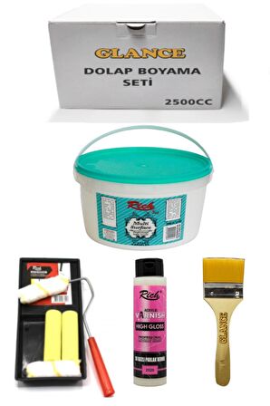 Multi Surface 2500cc Kardelen (3,5kg) Genel Amaçlı Boyama Seti