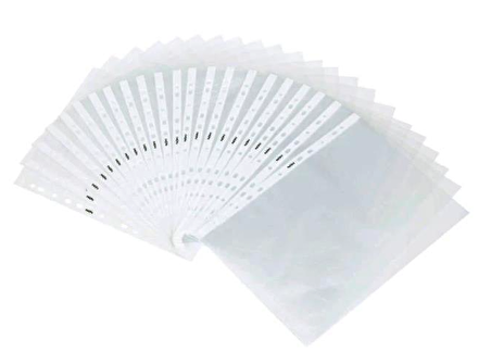 Bafix Plastik Eco Şeffaf Poşet Dosya 100 Adet