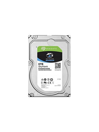 SEAGATE 6TB SKYHAWK ST6000VX008 5900 RPM 256MB SATA-3 GUVENLIK DISKI (HIKVISION)