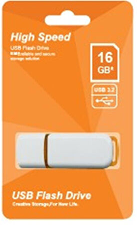 Elba 16GB Plastik Beyaz-Turuncu 3.2 USB Flash Bellek