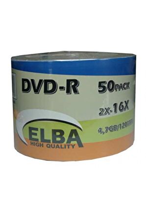 Elba Dvd-r 50Lİ 4,7gb-120min 16x Shrink