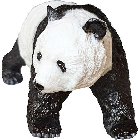 Panda Figürü 19 Cm. Vahşi Hayvanlar Serisi Yumuşak Soft Panda