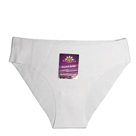 Papatya 4891 Kadın Pamuk Lazer Kesim Bikini