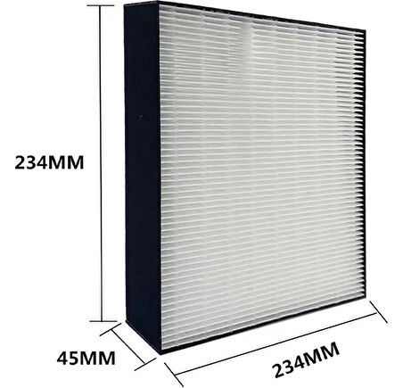 Purmed Daikin MC40 - MC50 - MCK55 Hava Temizleyici Uyumlu Hepa Filtre