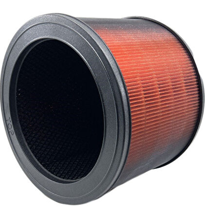 Purmed Winix Filtre (O) Zero Compact Uyumlu Hepa + Karbon Filtre (Turuncu)