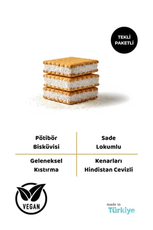 Geleneksel Bisküvili Lokum (Kıstırma) 16 Adet