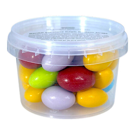 Renkli Çikolata Kaplı Badem Draje 175 Gr