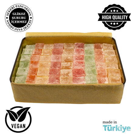 Karışık Meyve Aromalı Lokum 650 Gr