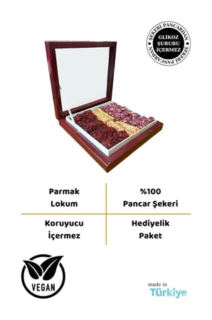 Karışık Antep Fıstıklı Parmak Lokum 400 Gr