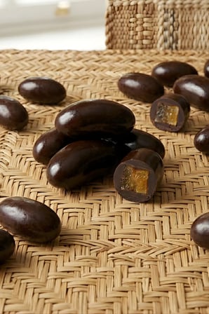 Bitter Çikolata Kaplı Portakal Draje 150 Gr