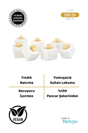 Fındıklı Sultan Lokum 250 Gr