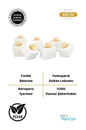 Fındıklı Sultan Lokum 500 Gr