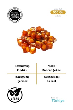 Fındıklı Akide Şekeri 500 Gr
