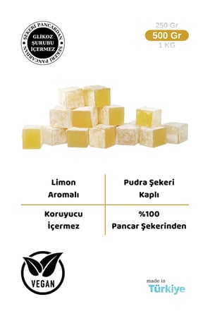 Limonlu Lokum 500 Gr