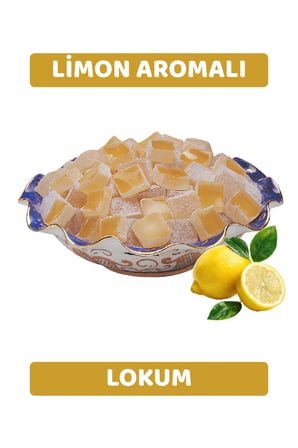 Limonlu Lokum 500 Gr