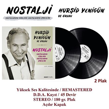 Hurşid Yenigün - Unutulmayan Günlerin Unutulmayan  Şarkıları (2 Plak)