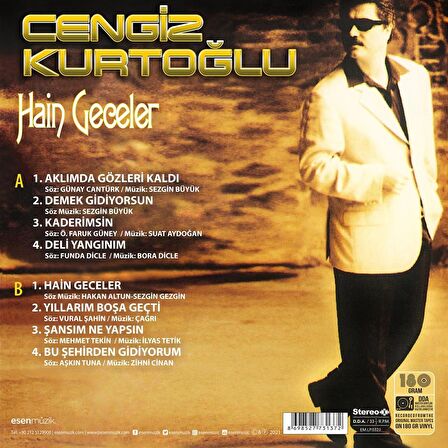 Cengiz Kurtoğlu-Hain Geceler (Plak)  