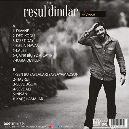 Resul Dindar - Divane (LP)  