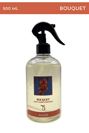 Bouquet 500 ML Sprey Oda Kokusu - Çiçek Bahçesinin Ferahlığı