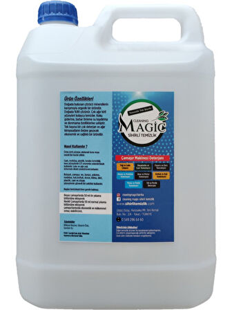 Cleaning Magic Sihirli Temizlik Yağ + Leke Sökücü 5lt + 750ML