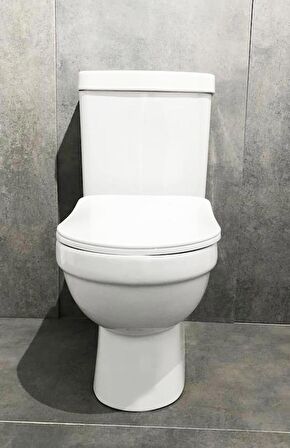 Creavit Vitroya Duvara Dayalı Klozet Seti - 4 Parça CRV.SET0004.009