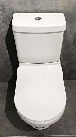 Creavit Vitroya Duvara Dayalı Klozet Seti - 4 Parça CRV.SET0004.009