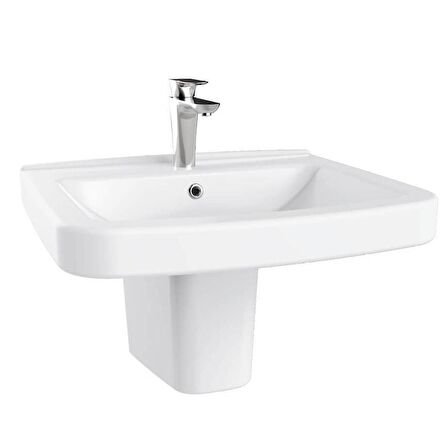 Creavit Lara 60 cm Duvara Monte Lavabo LR060