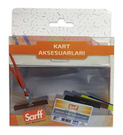 SARFF 7.5x9.5cm BEYAZ KART POŞETLERİ BLİSTER - 10ADET