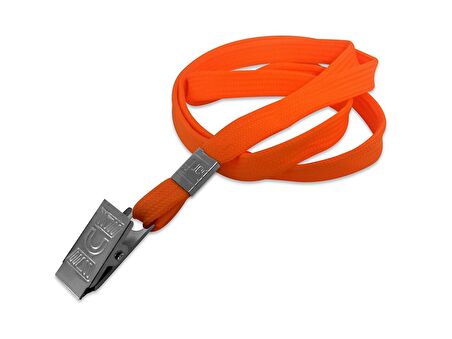 SARFF METAL KLİPSLİ TURUNCU ASKI İPİ BLİSTER - 10ADET