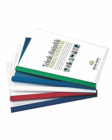 SARFF ISISAL ŞEFFAF CİLT KAPAĞI 1.5mmBEYAZ 100 AD