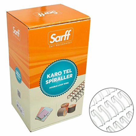 Sarff 7/16 BEYAZ JBI KAROTEL KUTU 100 Adet