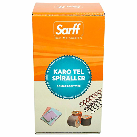Sarff 7/16 BEYAZ JBI KAROTEL KUTU 100 Adet