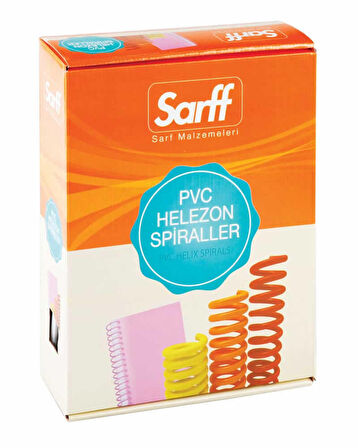 SARFF 16mm ŞEFFAF 4:1 HELEZON SPİRAL POŞET (100ADET)